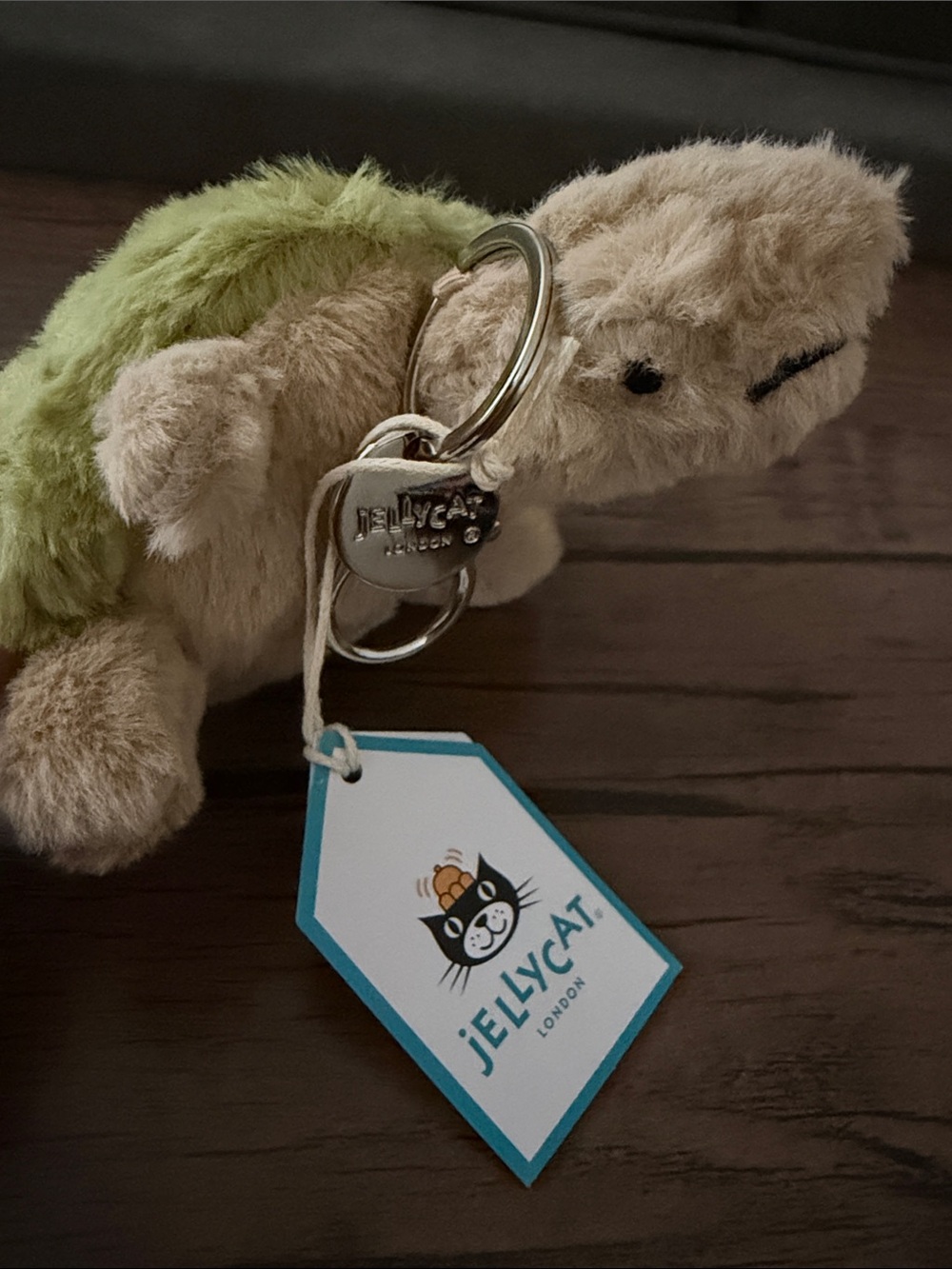 Jellycat Plush Turtle Keyring